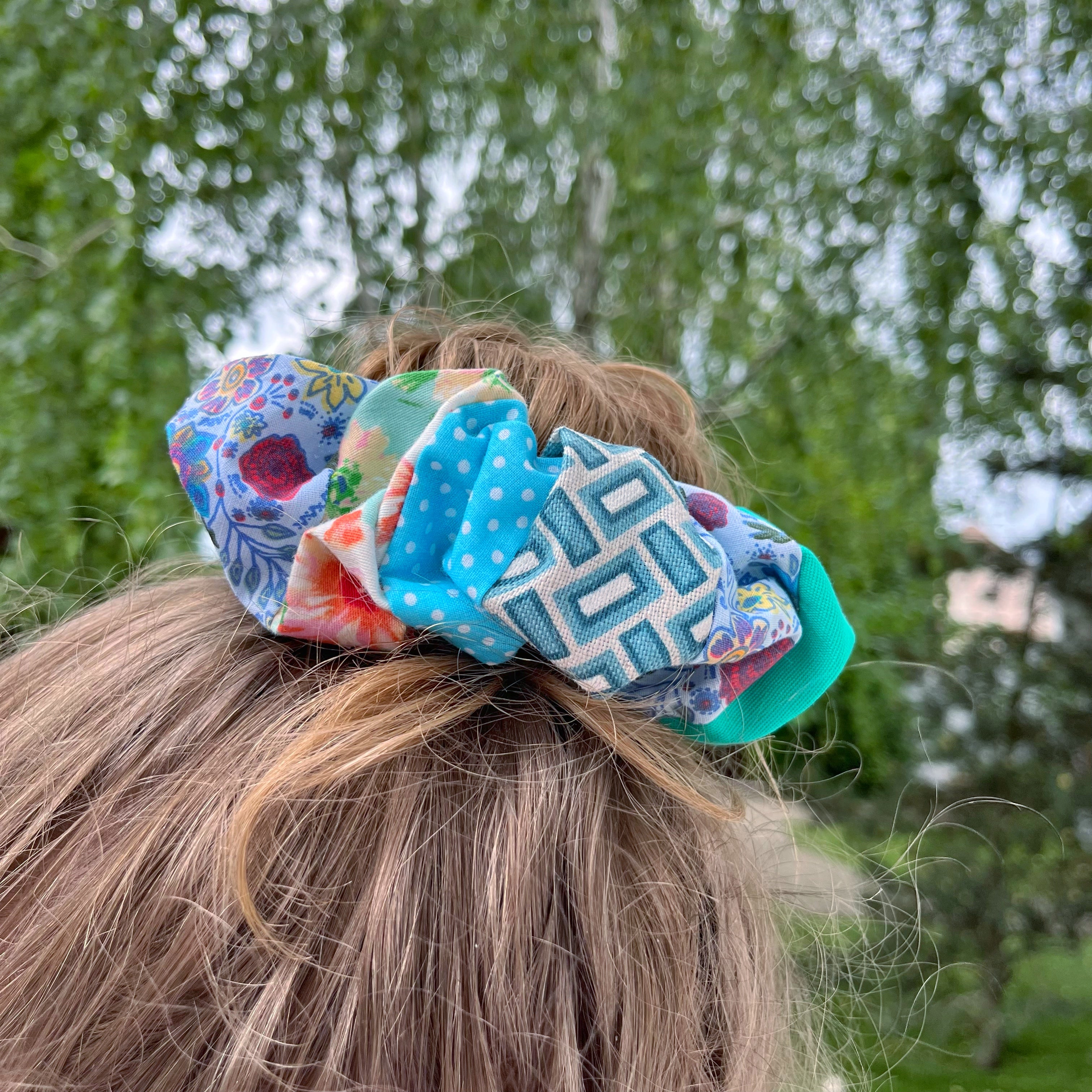 Patchwork Scrunchie