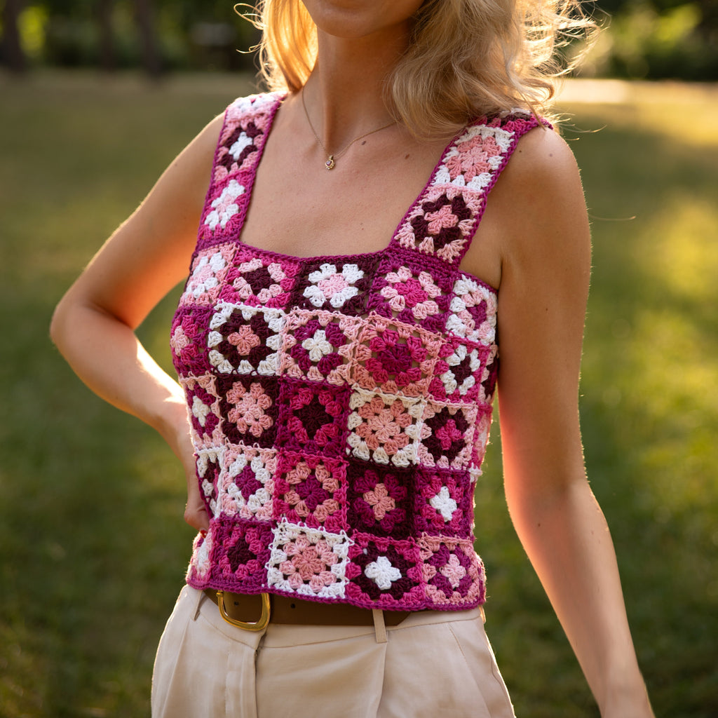 Crochet Top - Granny Pop