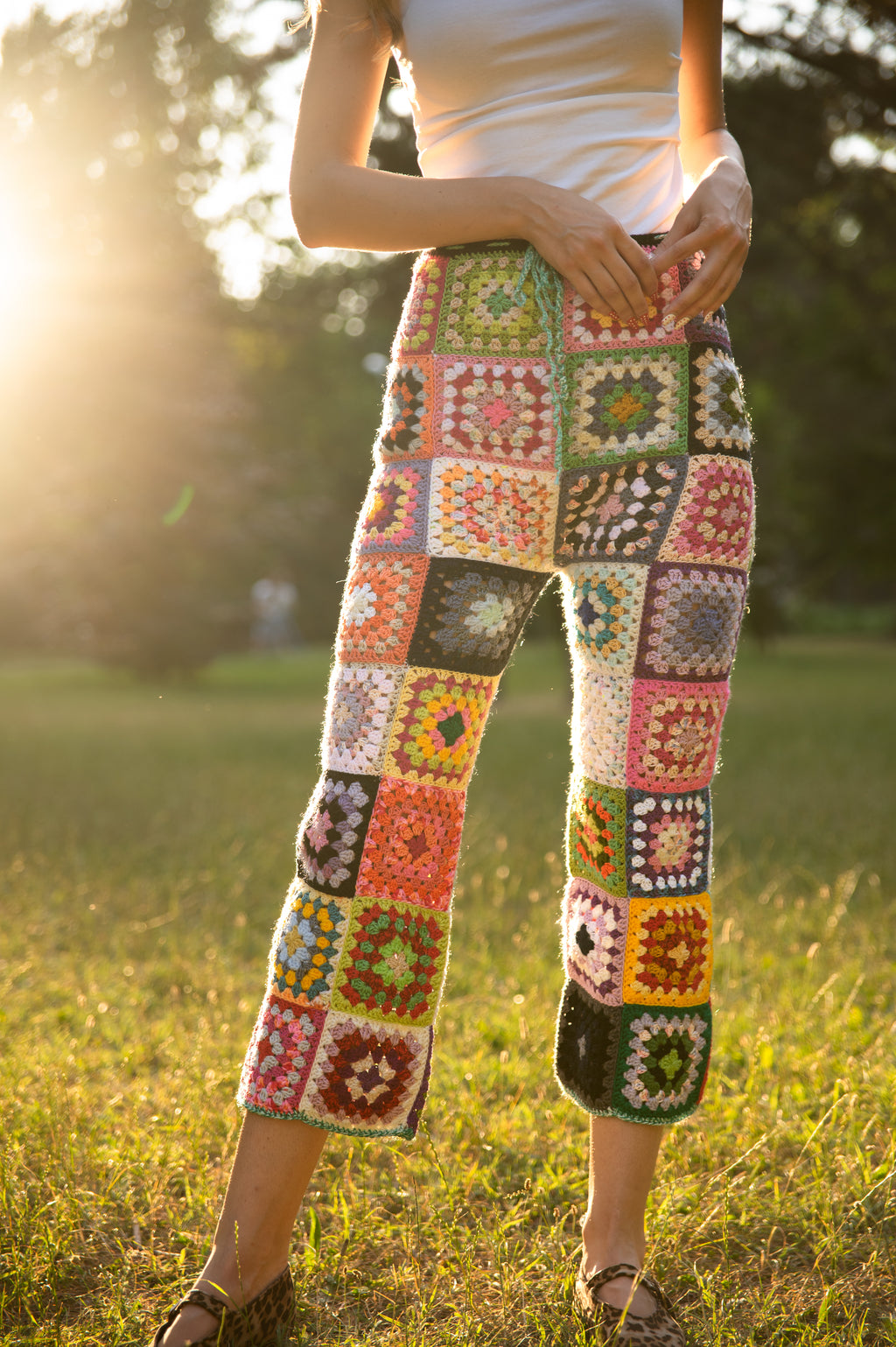 Crochet Pants - Groovy Granny