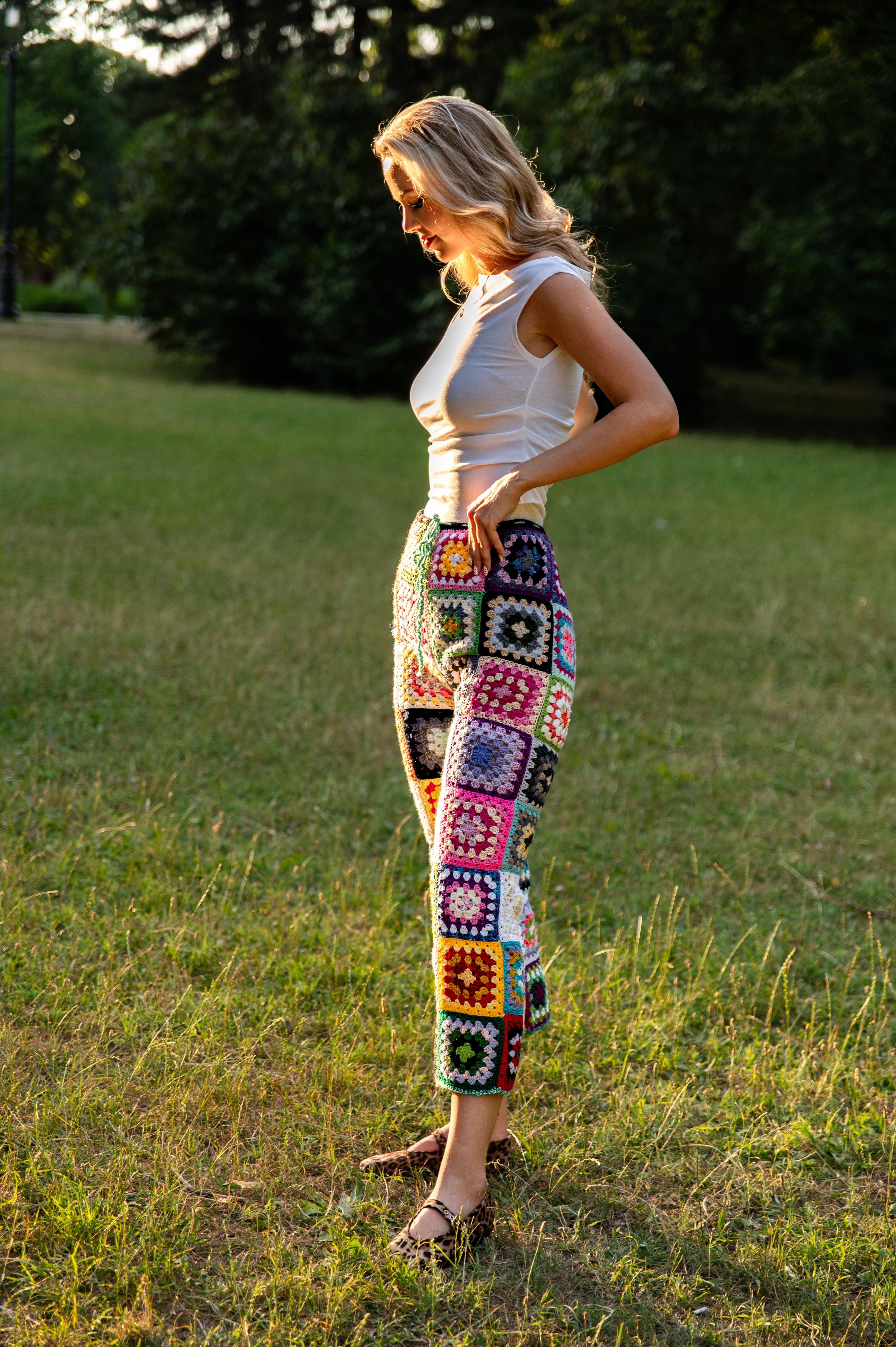 Crochet Pants - Groovy Granny