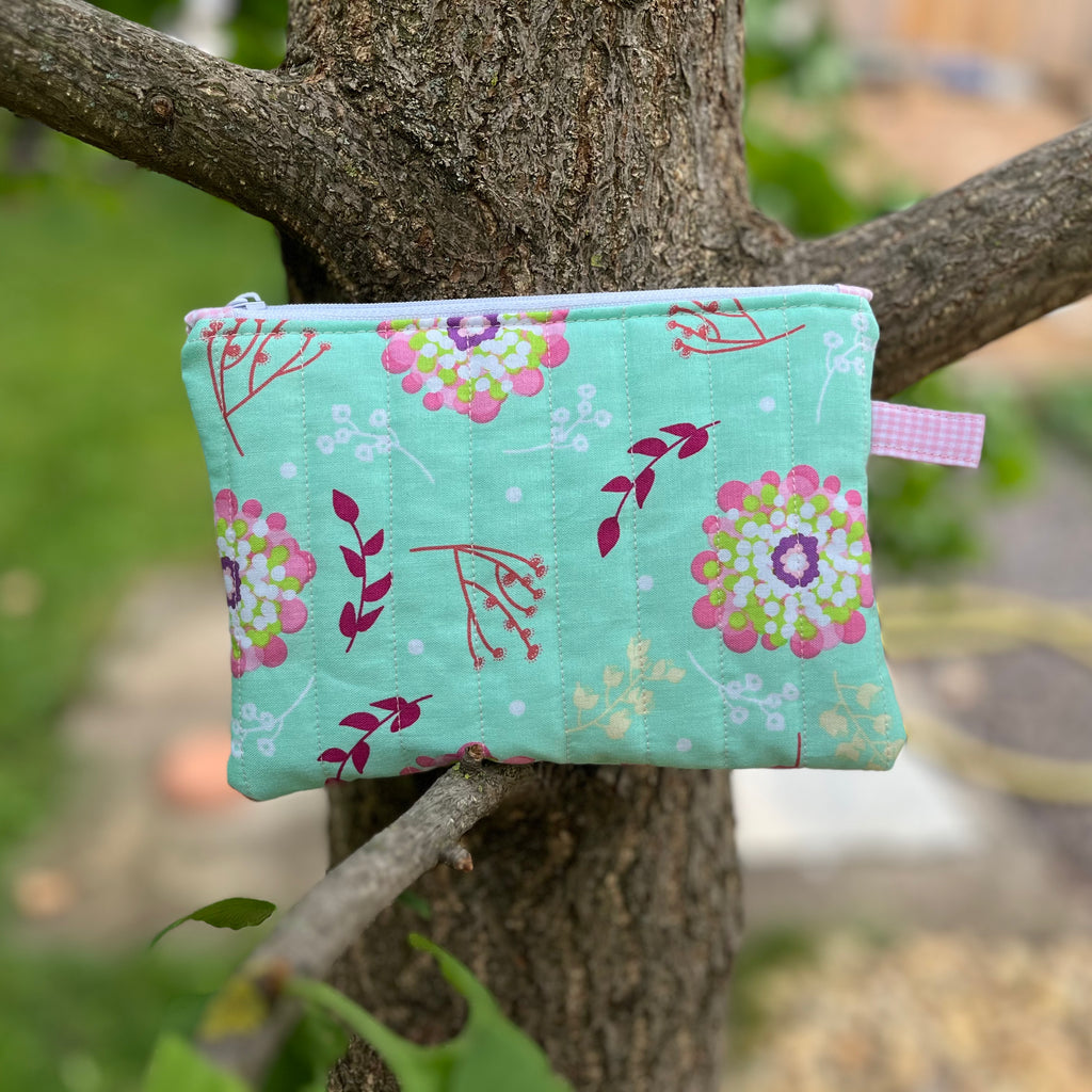 Eco Pouch - Minty Bloom