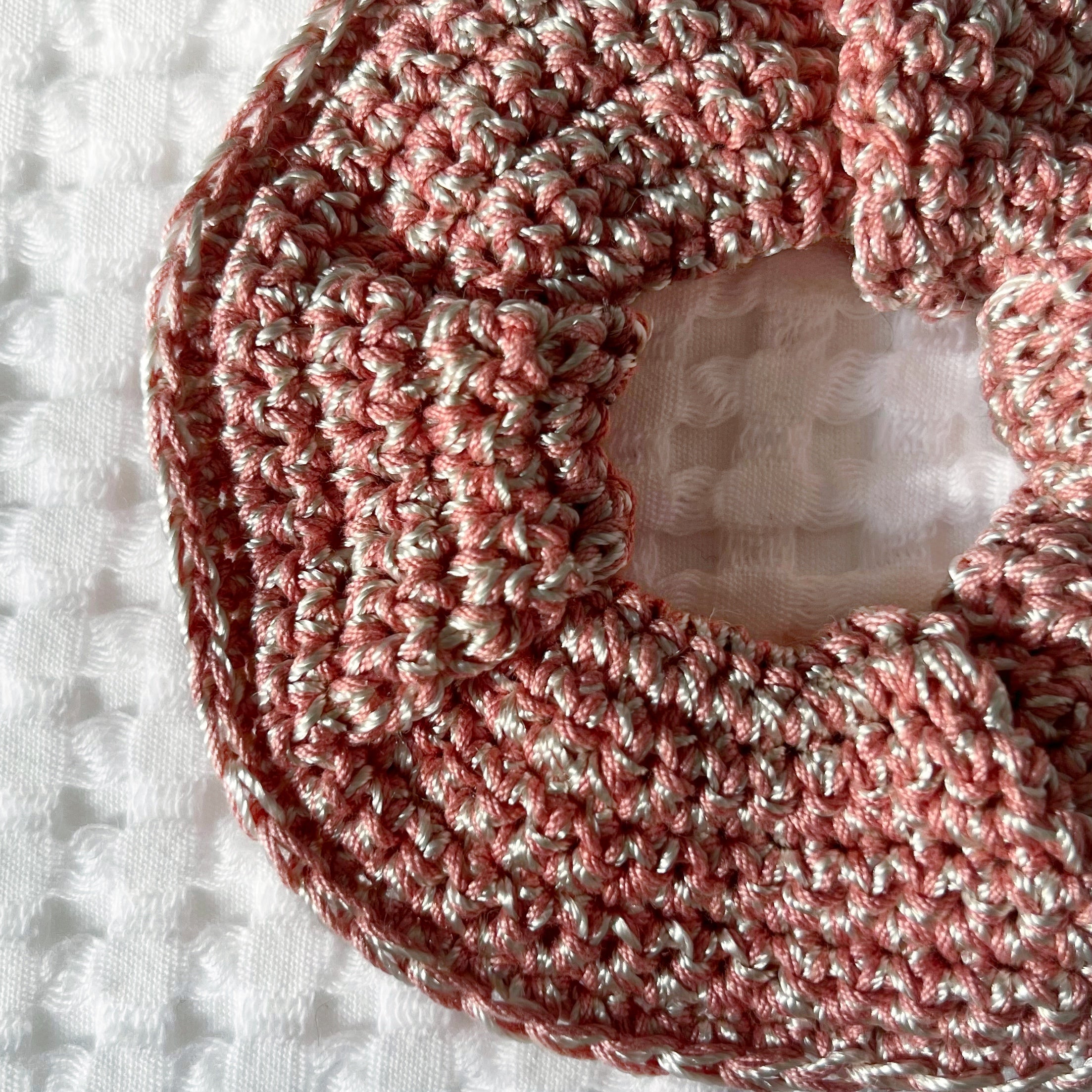 Eco Scrunchie - Rosegold Shine - Bigger size