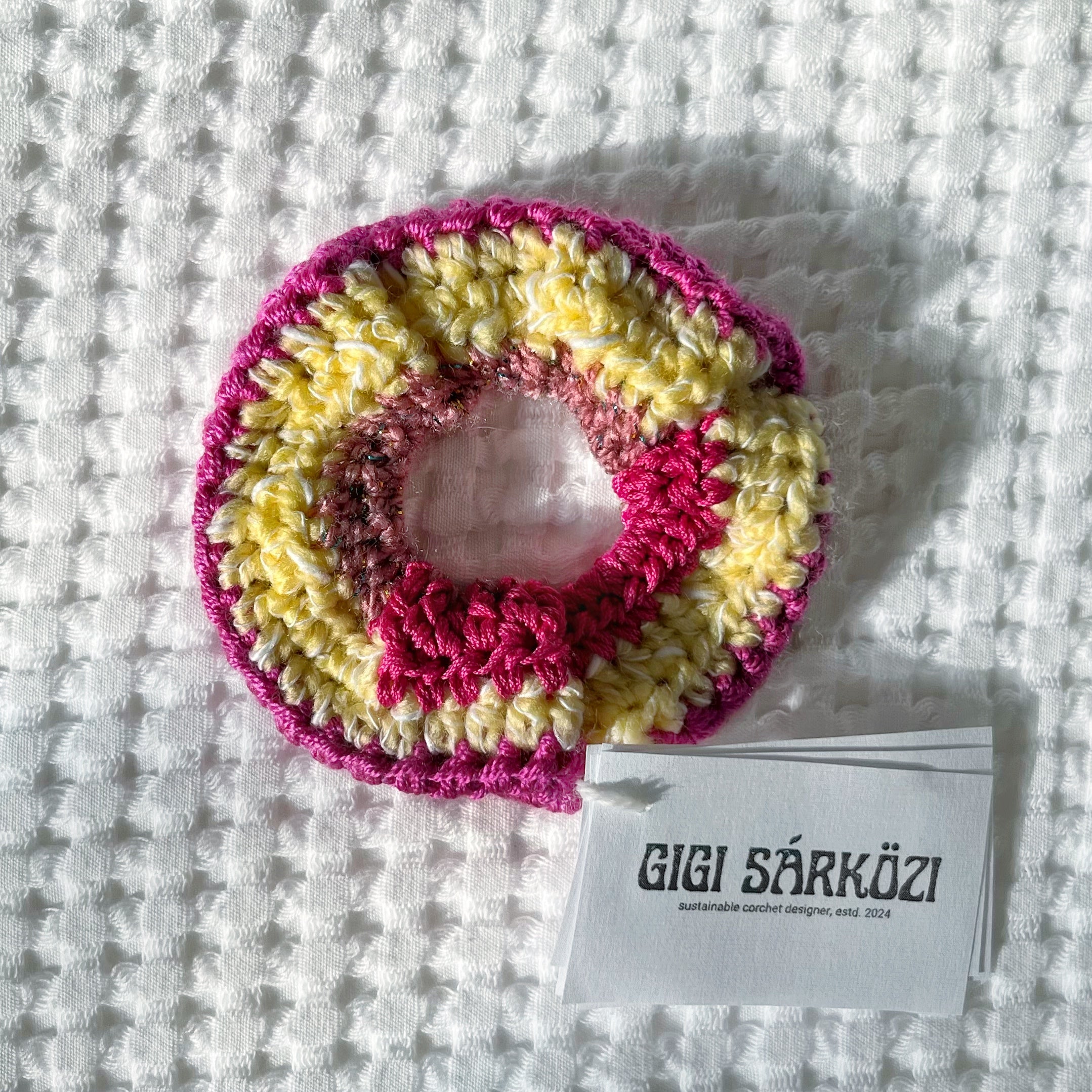 Eco Scrunchie - Rosebud Ring - Smaller size