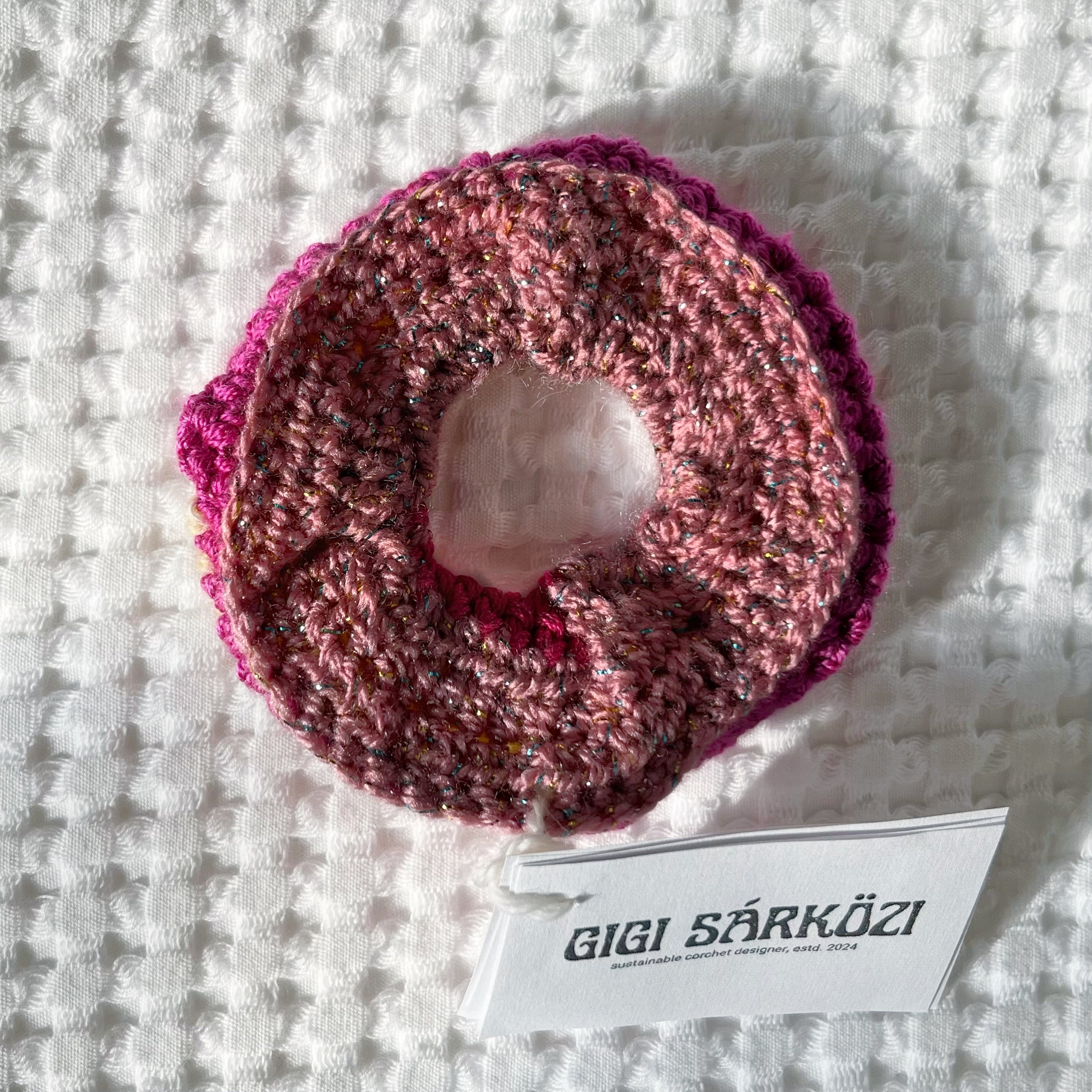 Eco Scrunchie - Rosebud Ring - Smaller size