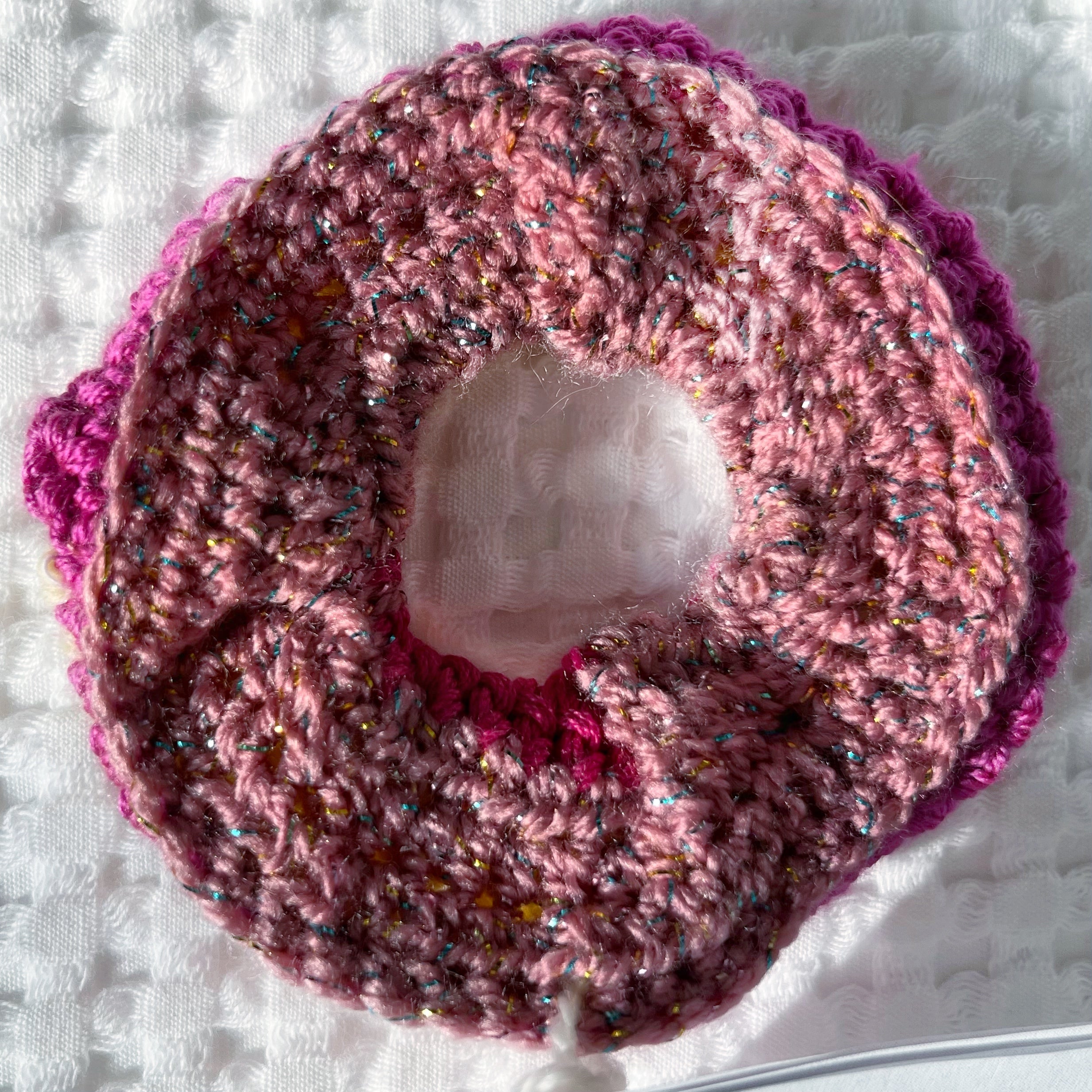 Eco Scrunchie - Rosebud Ring - Smaller size