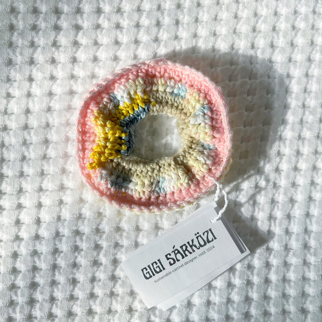 Eco Scrunchie - Spring Swirl - Smaller size