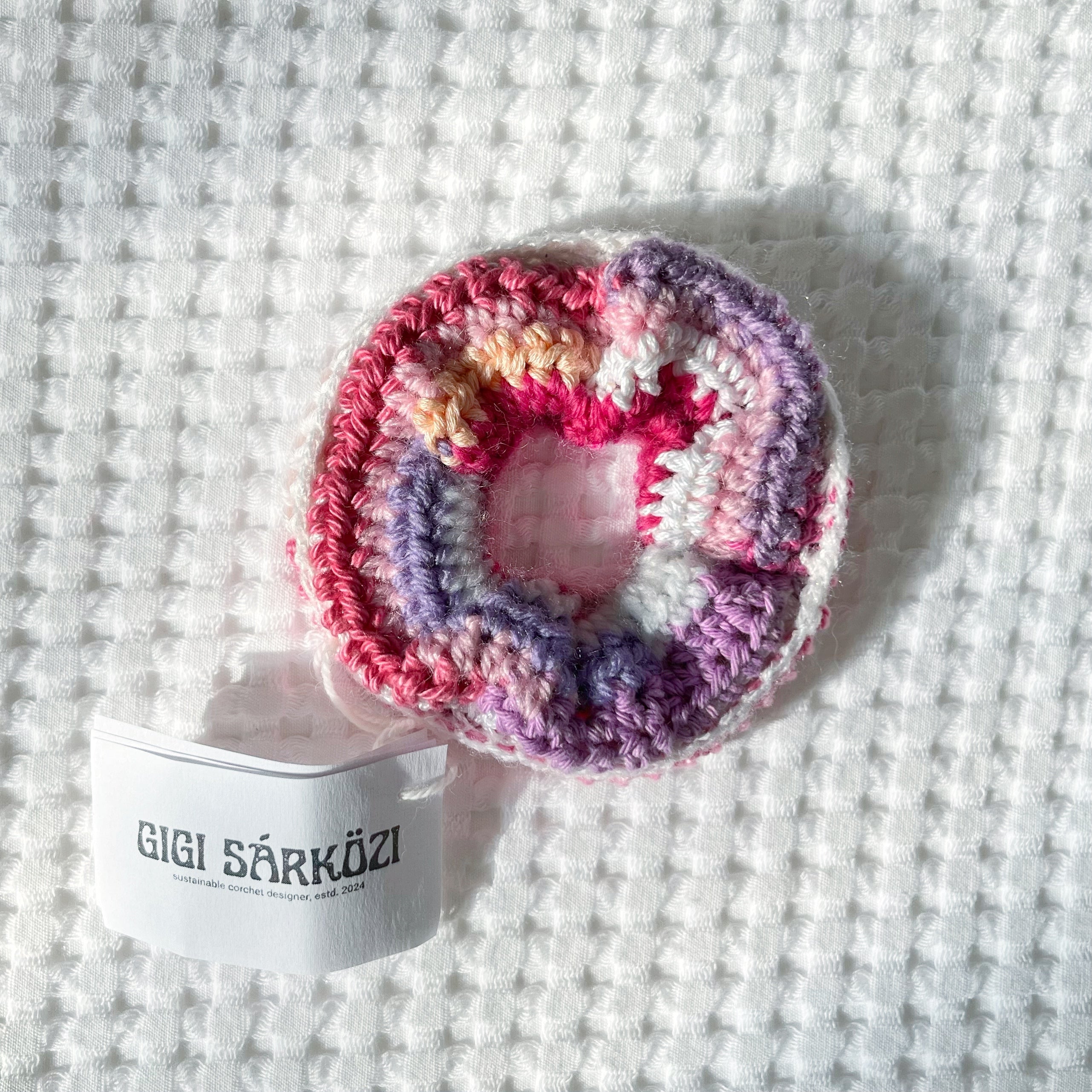 Eco Scrunchie - Sugar Pop - Smaller size