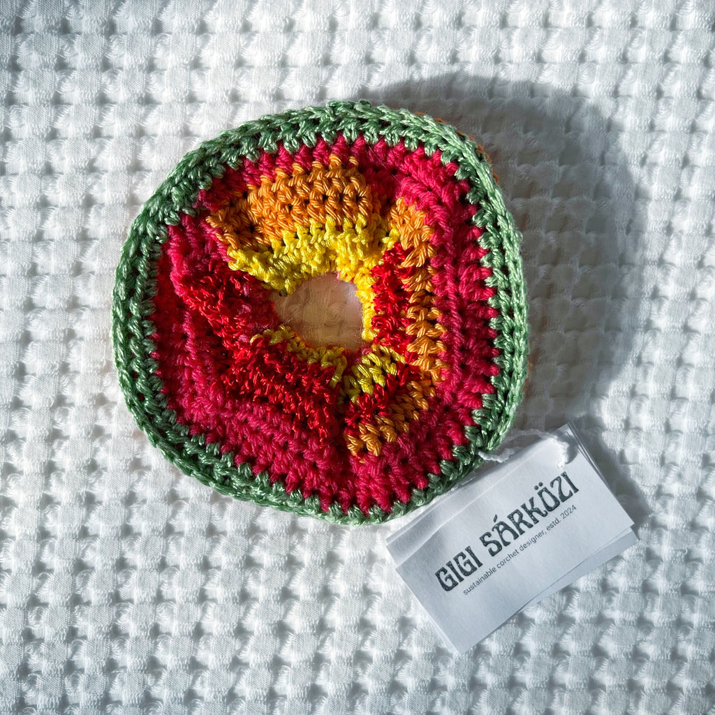 Eco Scrunchie - Sunset Kiss - Bigger size