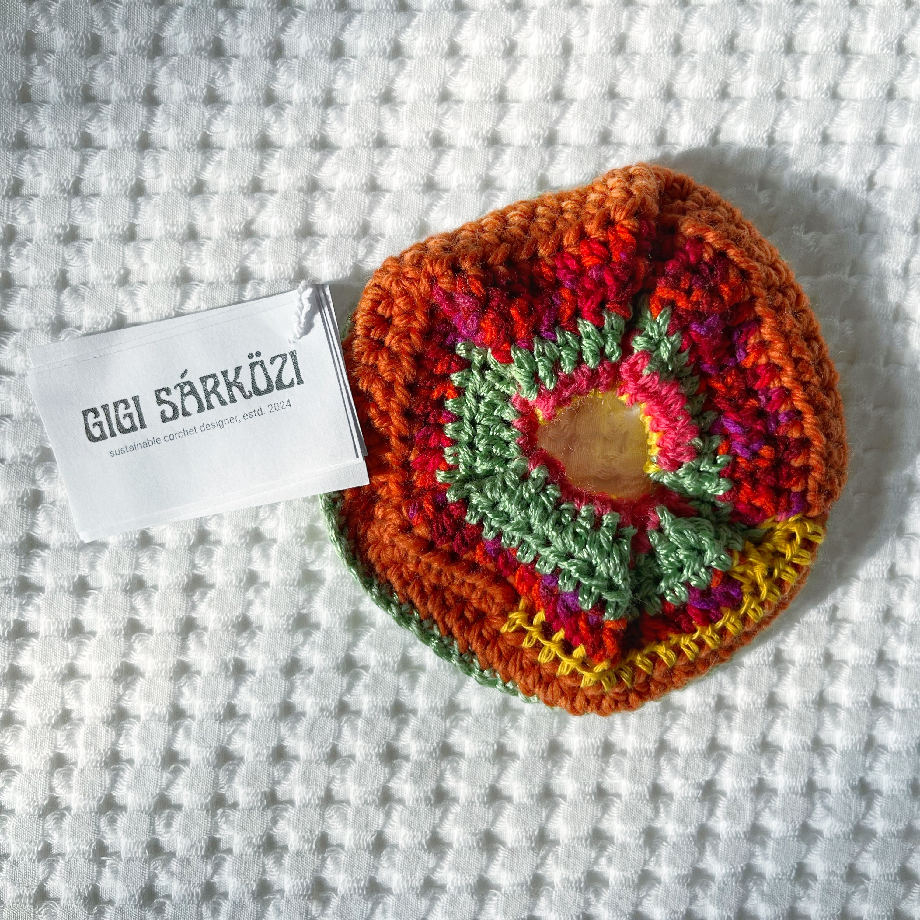 Eco Scrunchie - Sunset Kiss - Bigger size