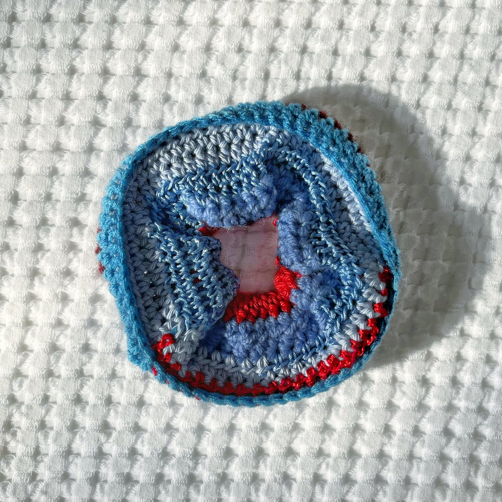 Eco Scrunchie - Berry Whirl - Bigger size