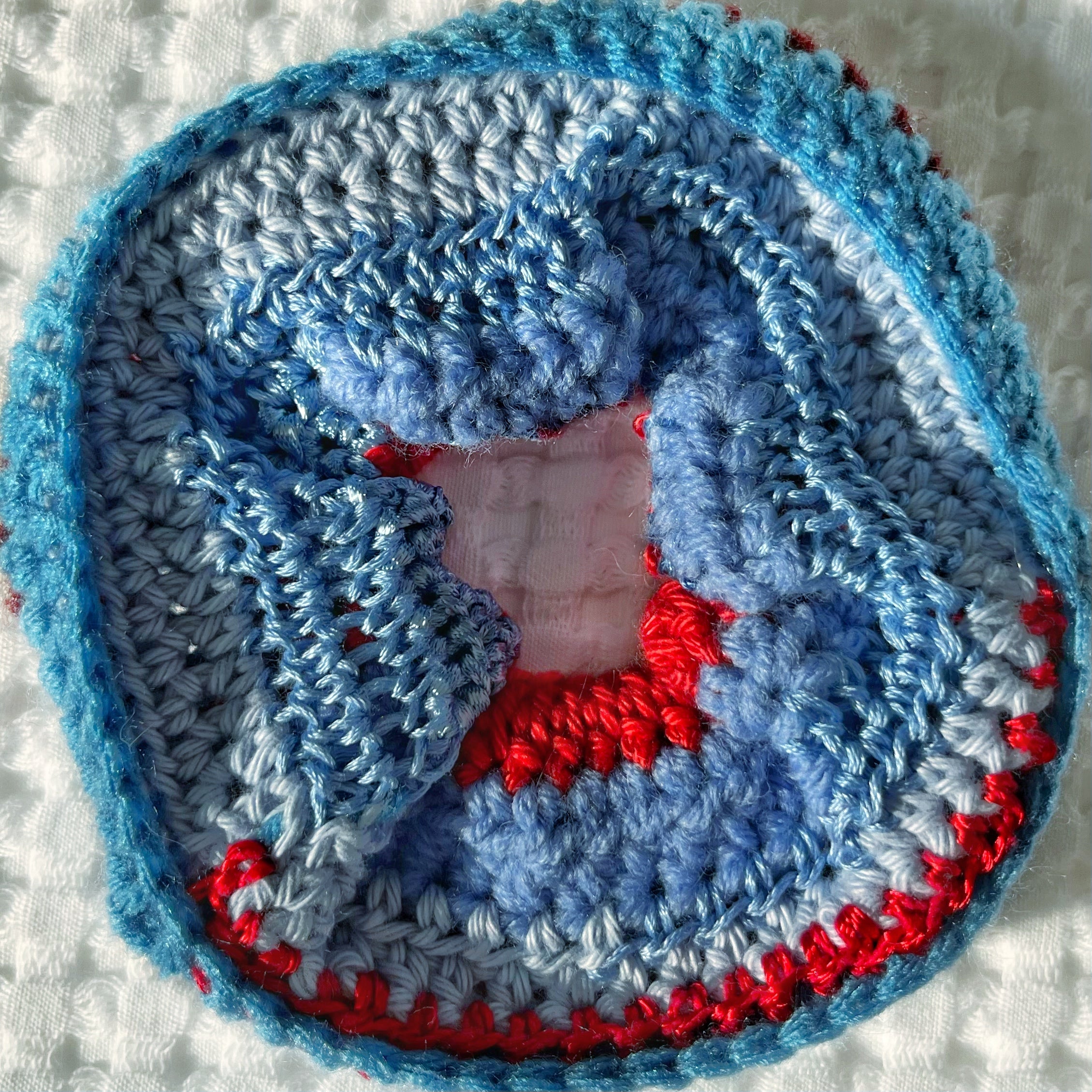 Eco Scrunchie - Berry Whirl - Bigger size