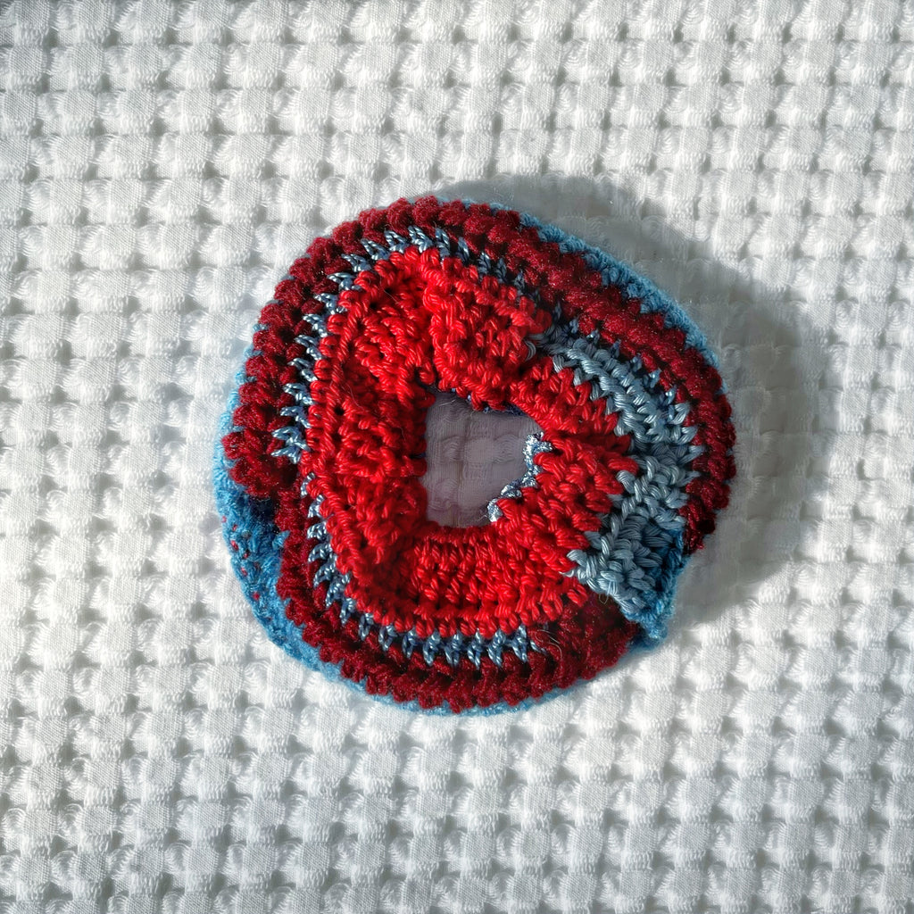 Eco Scrunchie - Berry Whirl - Bigger size