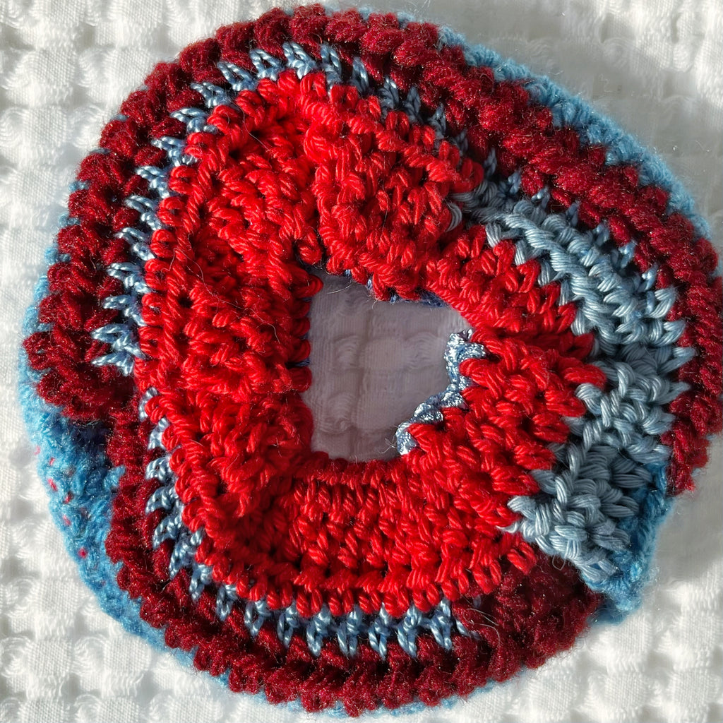 Eco Scrunchie - Berry Whirl - Bigger size