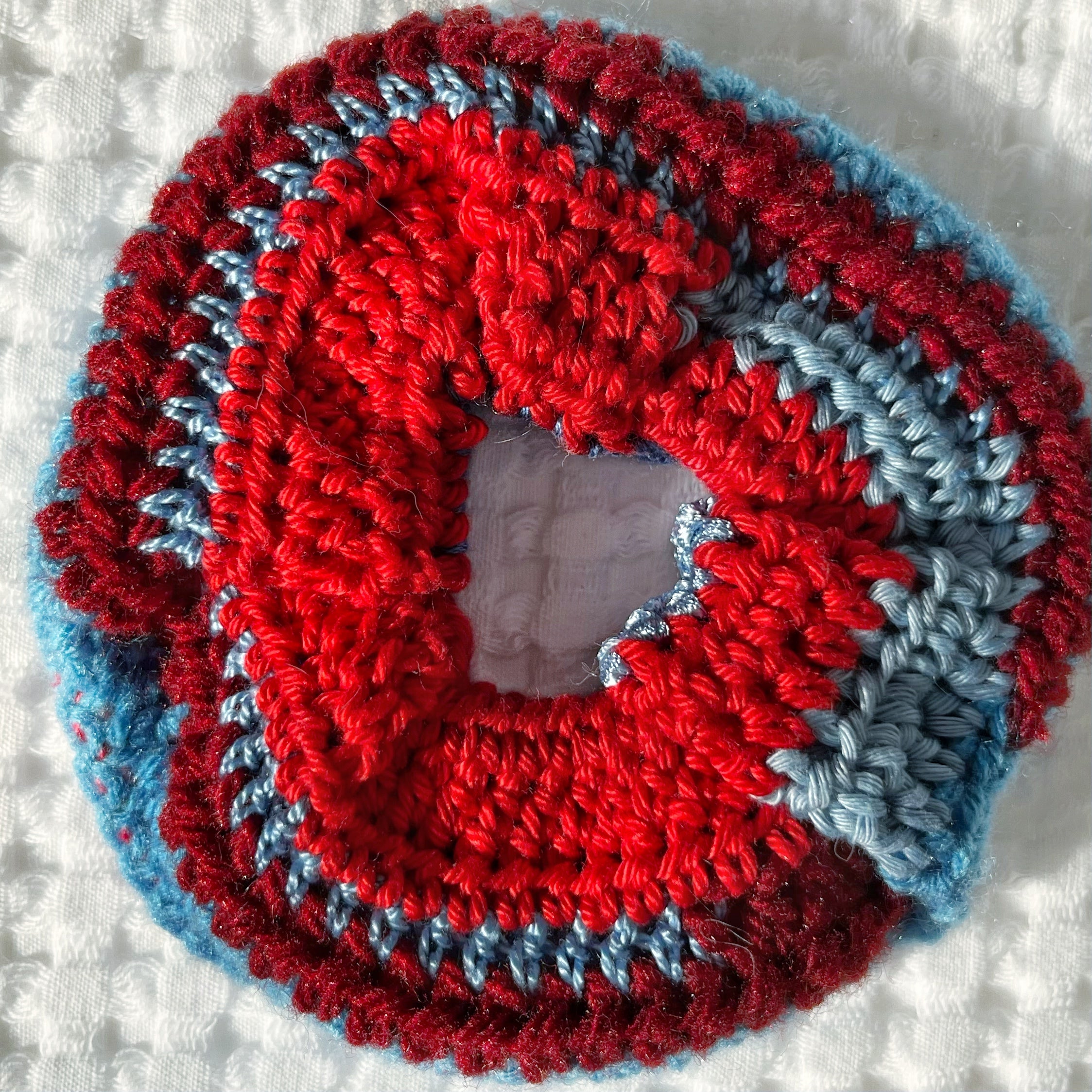 Eco Scrunchie - Berry Whirl - Bigger size