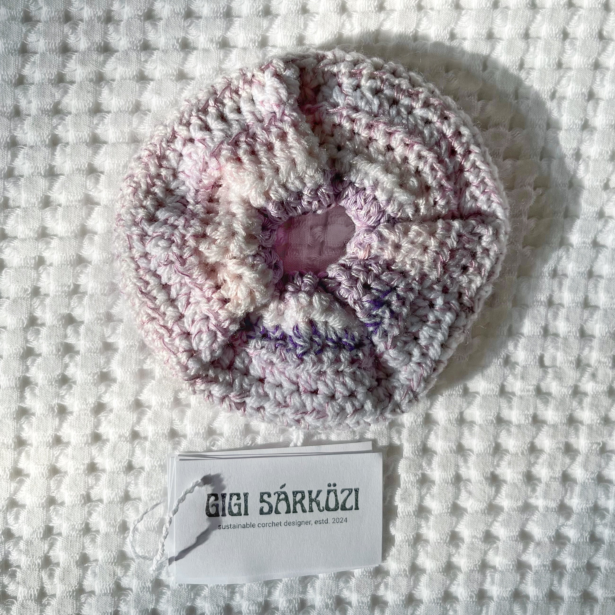Eco Scrunchie - Orchid Halo - Bigger size