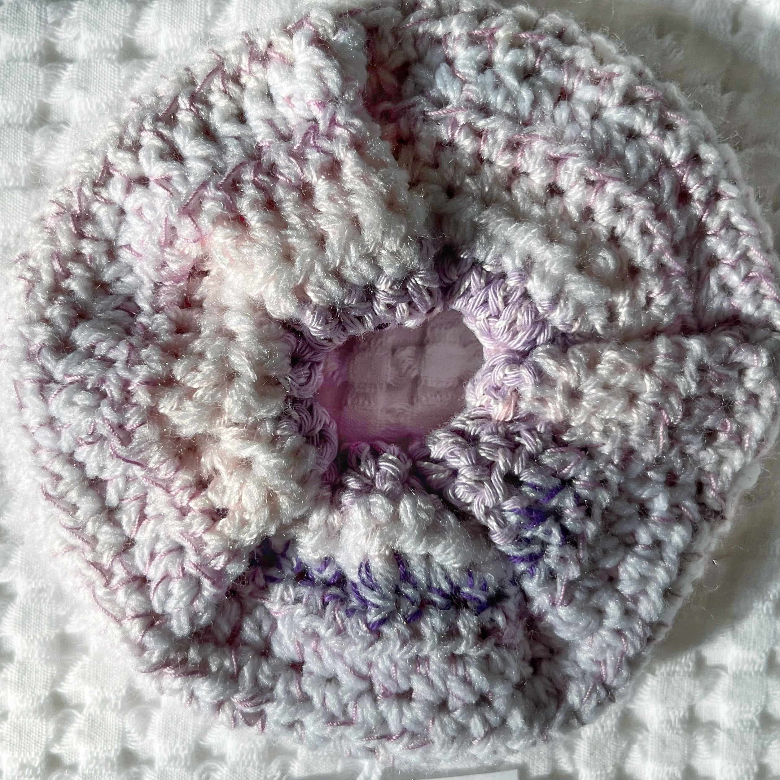 Eco Scrunchie - Orchid Halo - Bigger size
