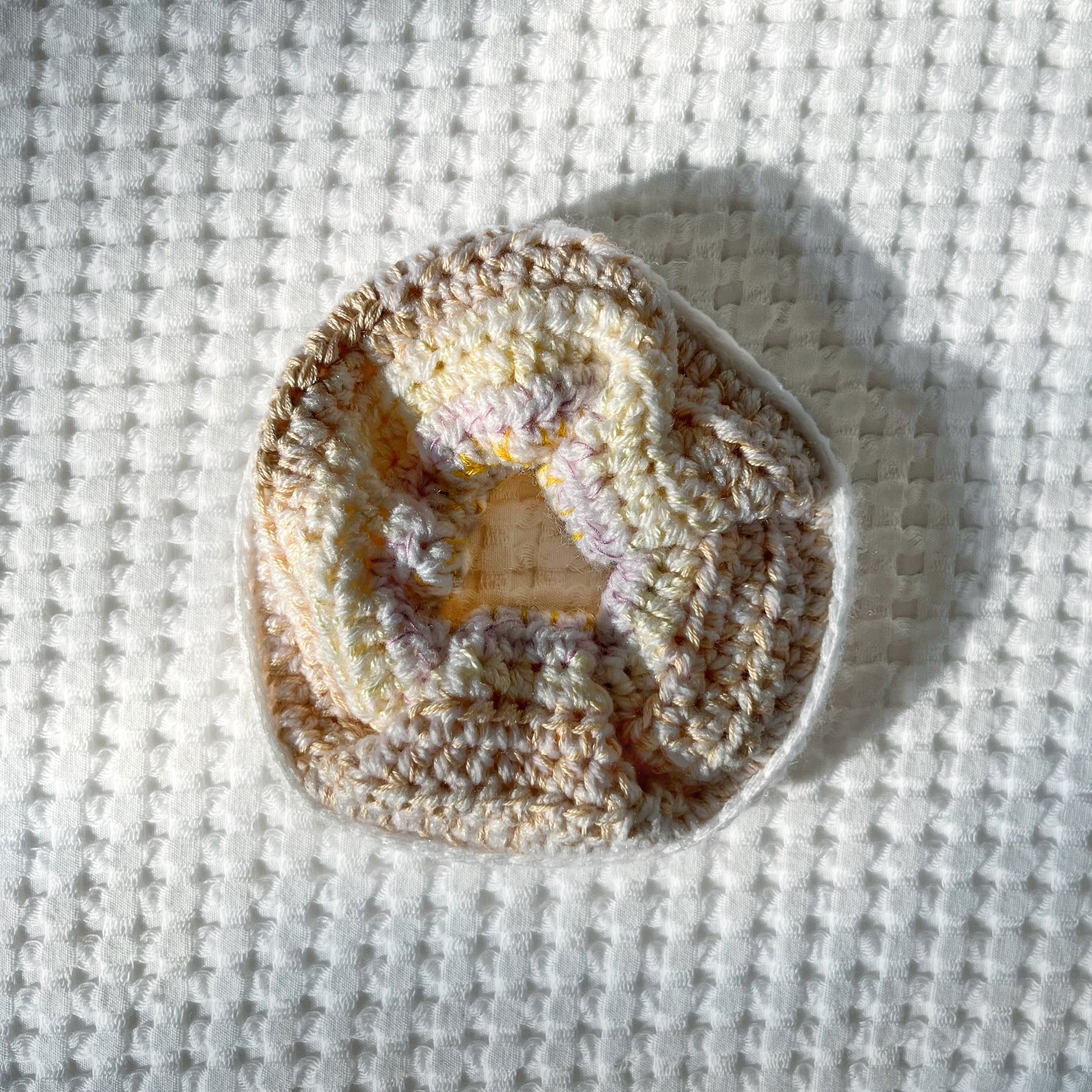 Eco Scrunchie - Butter Field - Bigger size