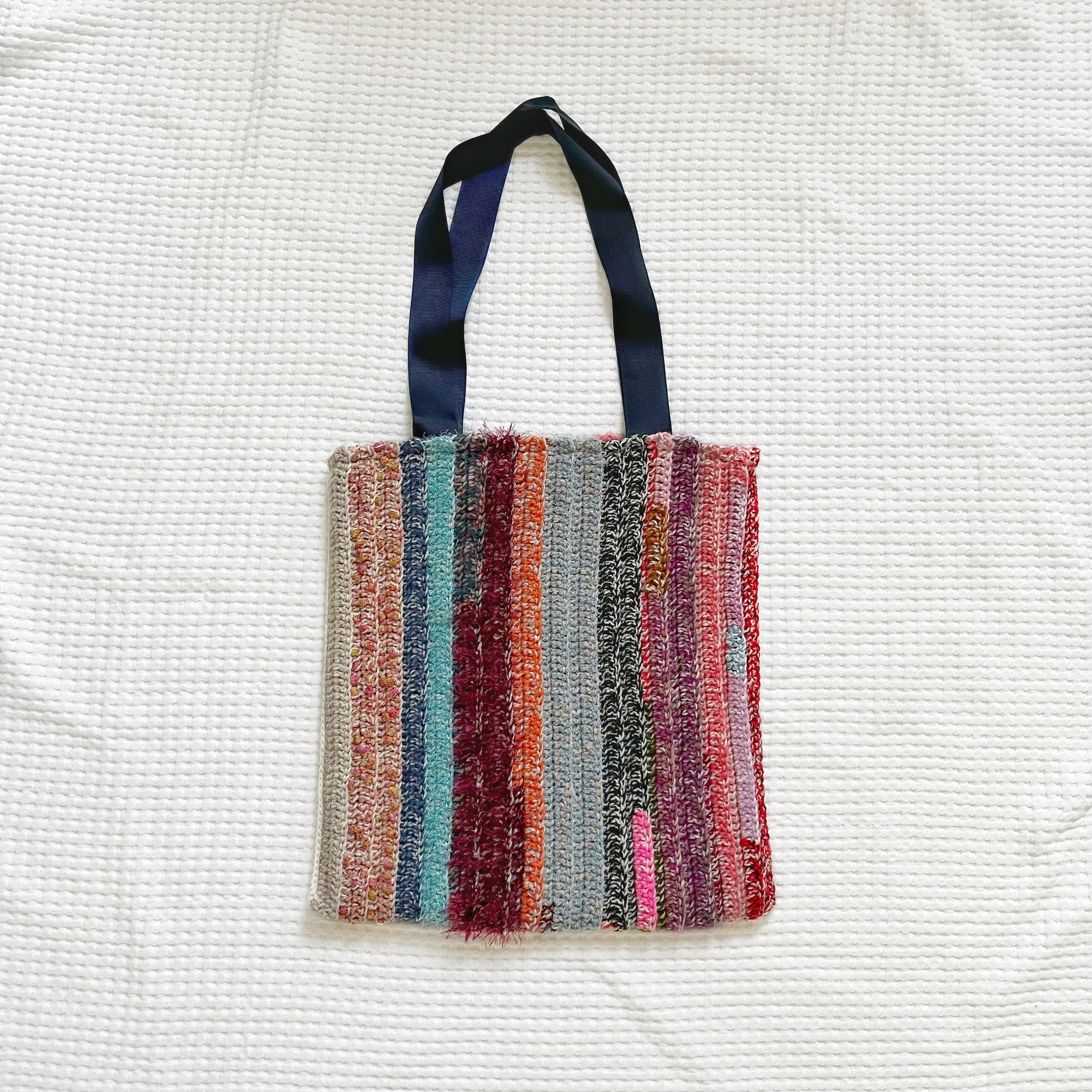 Crochet Tote Bag - The Spectrum