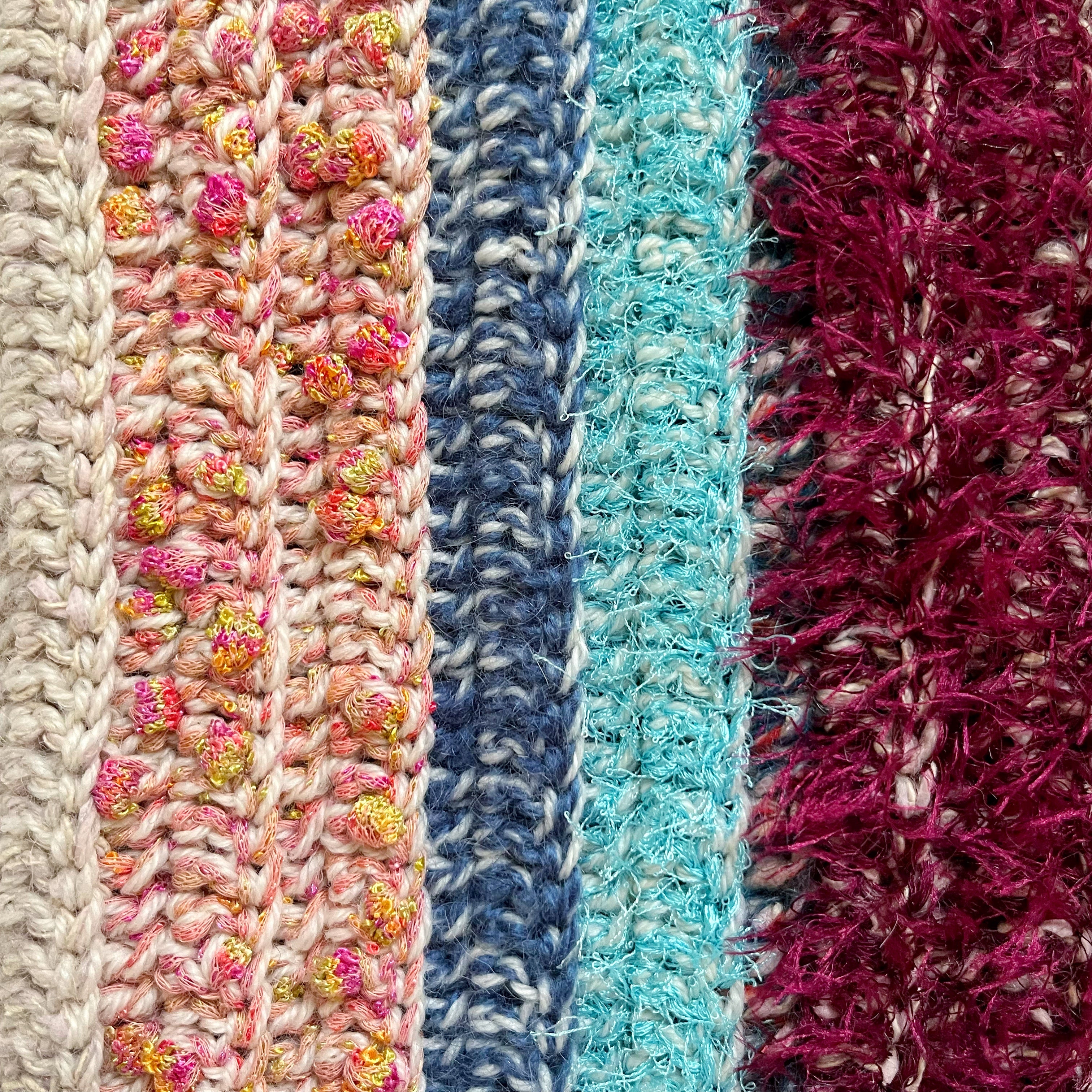 Crochet Tote Bag - The Spectrum