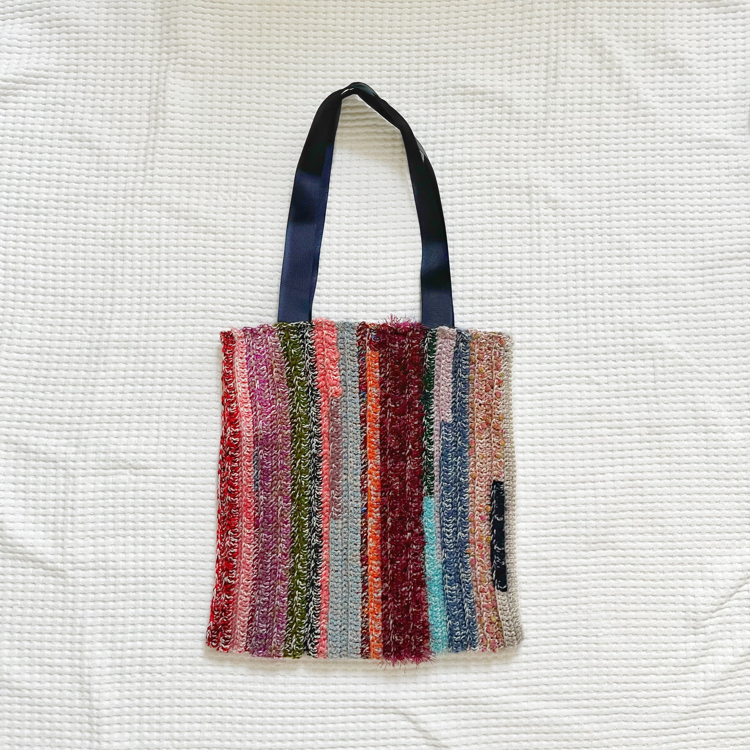 Crochet Tote Bag - The Spectrum