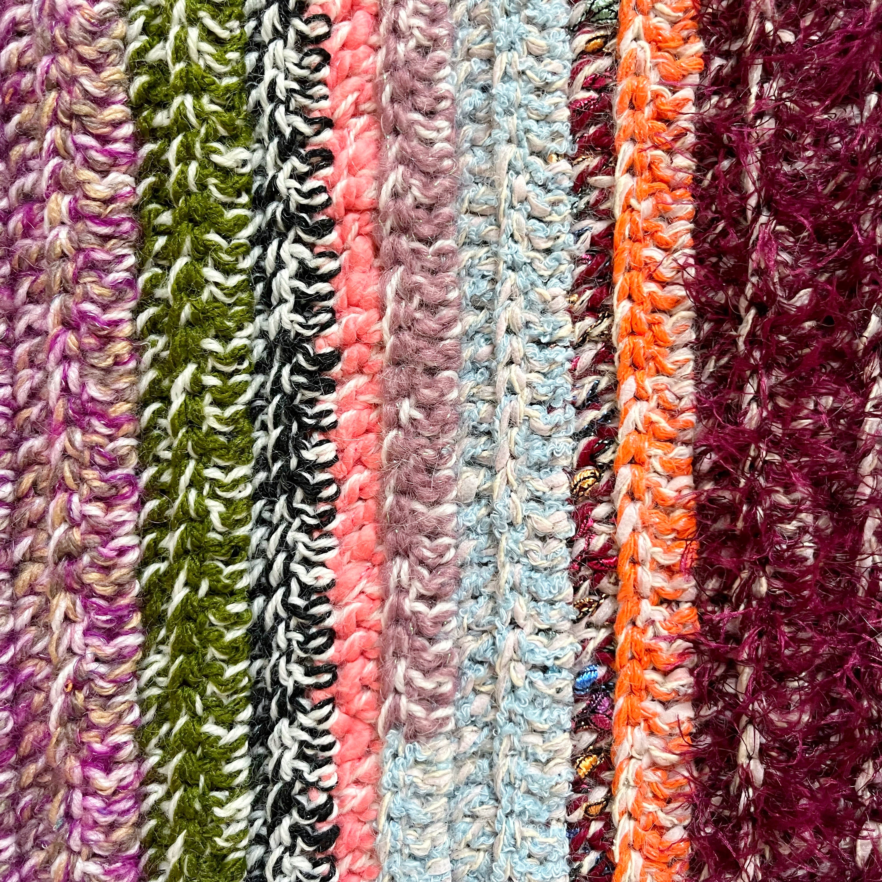 Crochet Tote Bag - The Spectrum