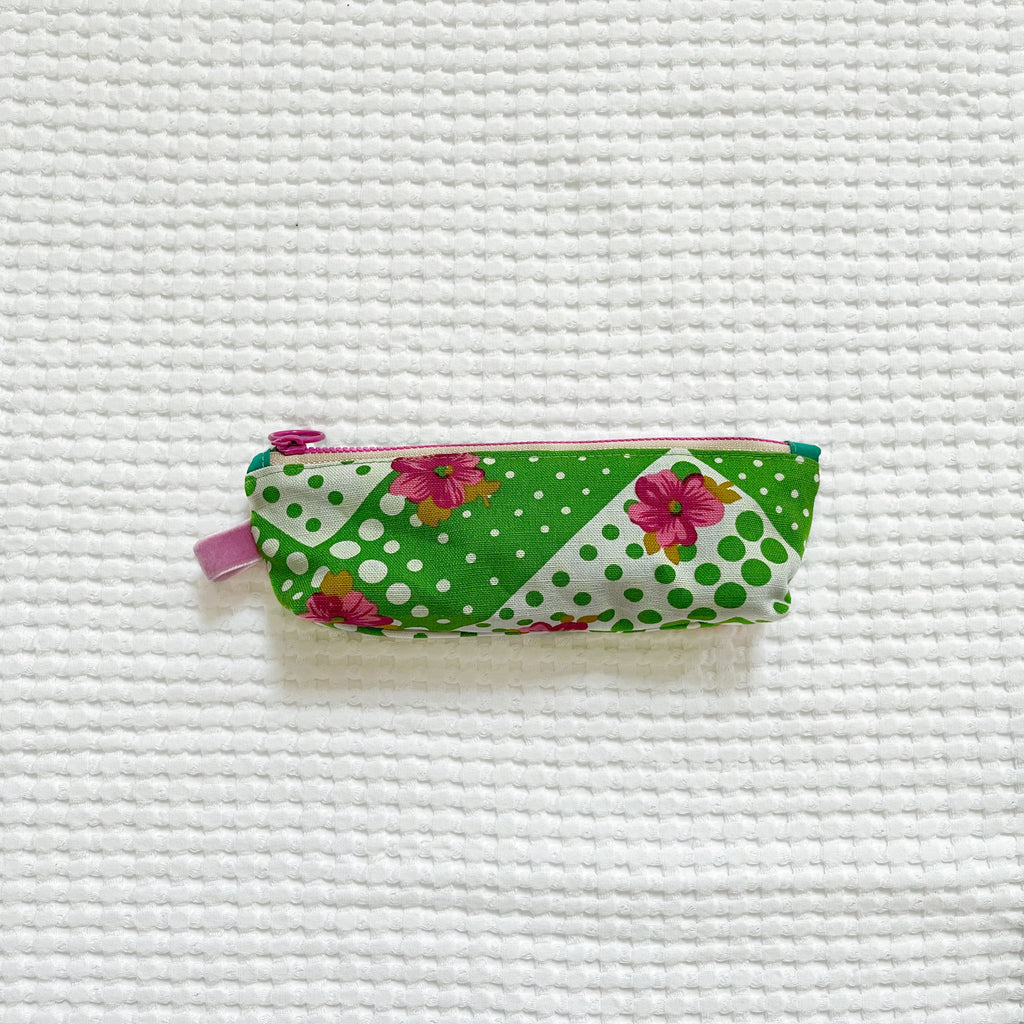 Eco Pouch - Polka Bloom