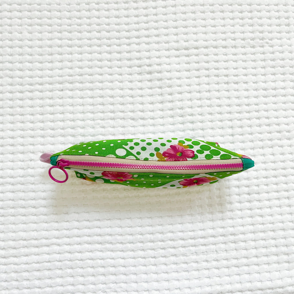 Eco Pouch - Polka Bloom