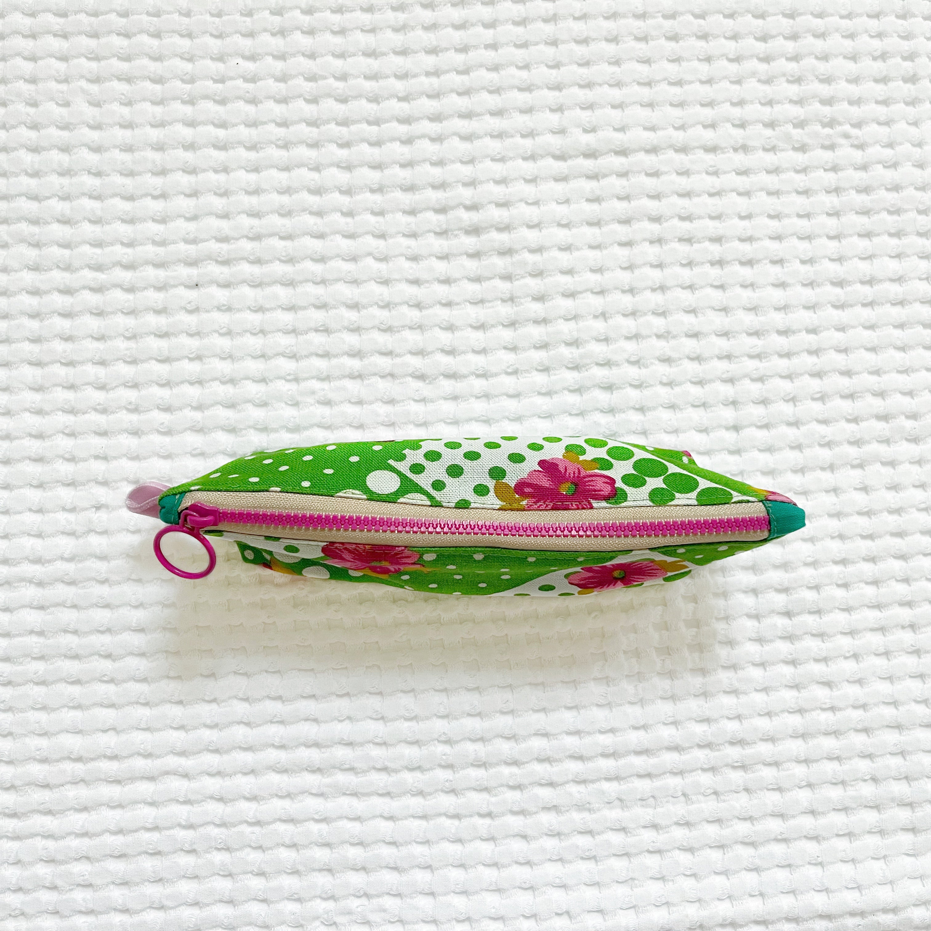 Eco Pouch - Polka Bloom