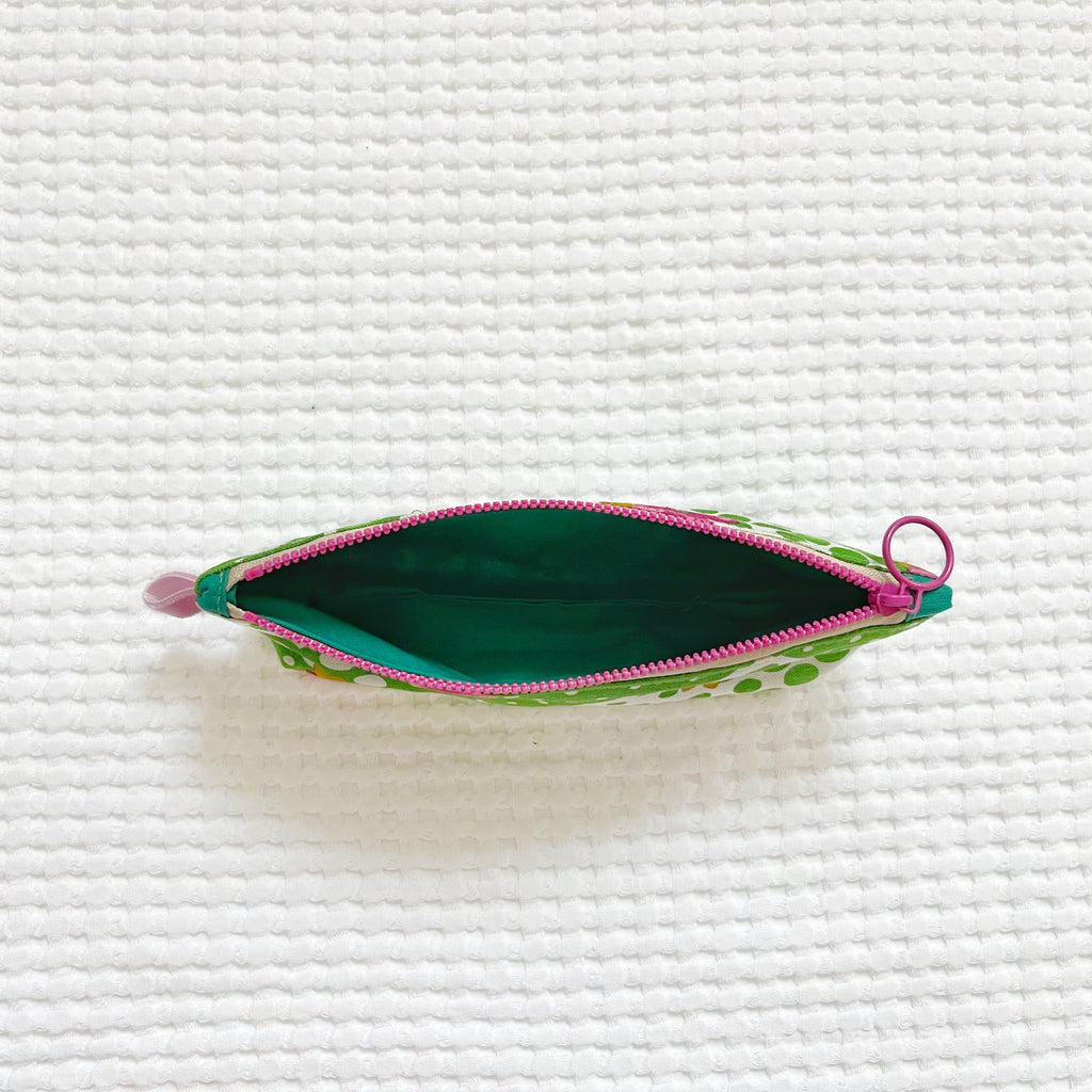 Eco Pouch - Polka Bloom