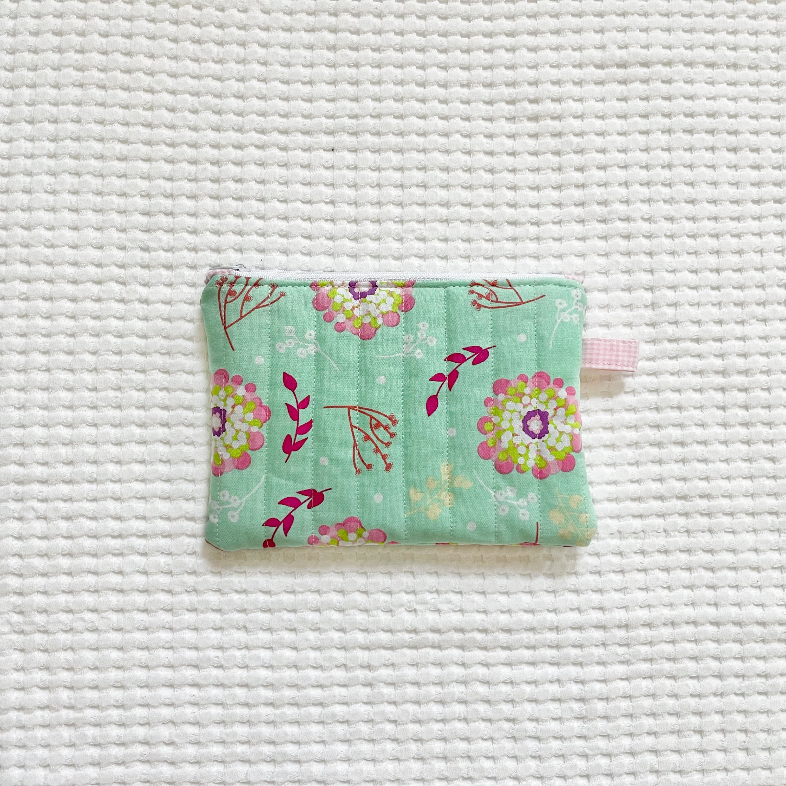 Eco Pouch - Minty Bloom