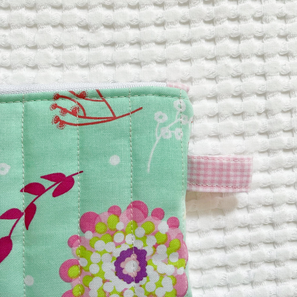 Eco Pouch - Minty Bloom