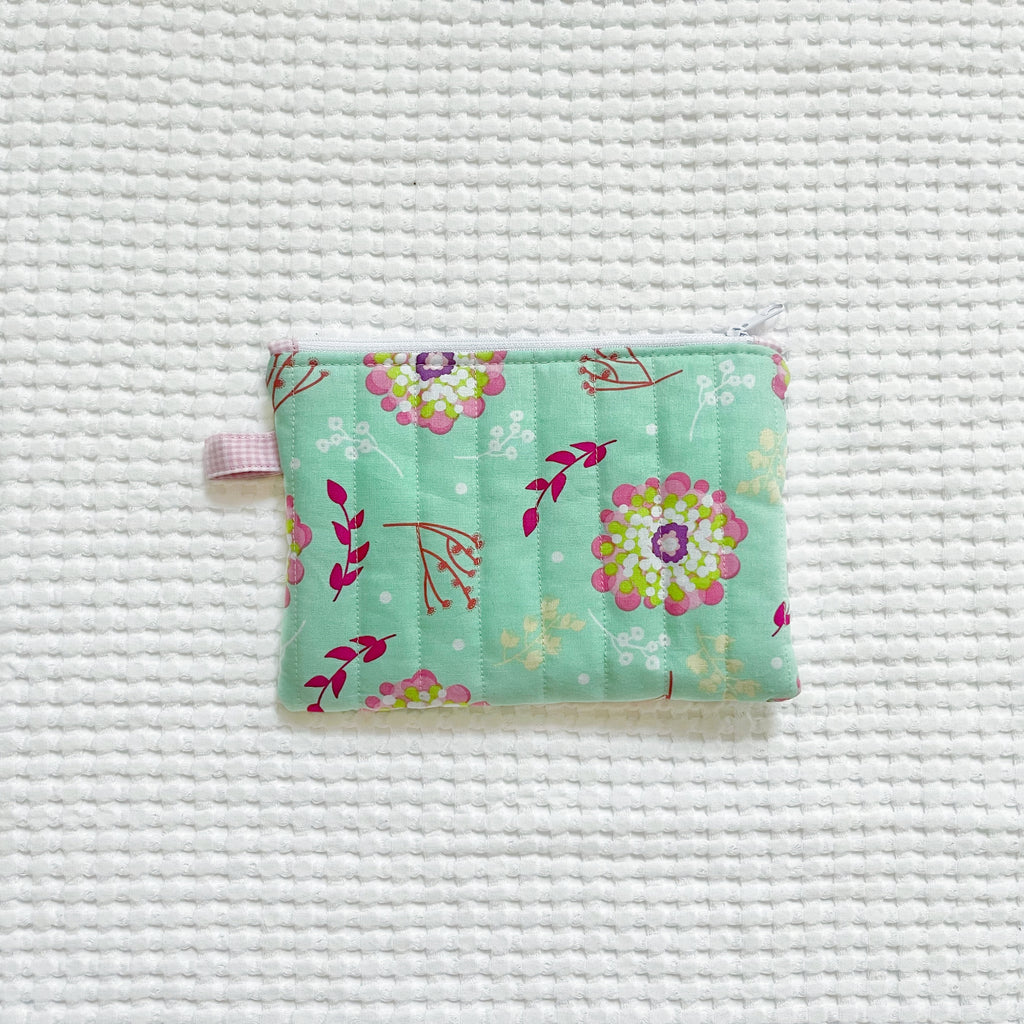 Eco Pouch - Minty Bloom