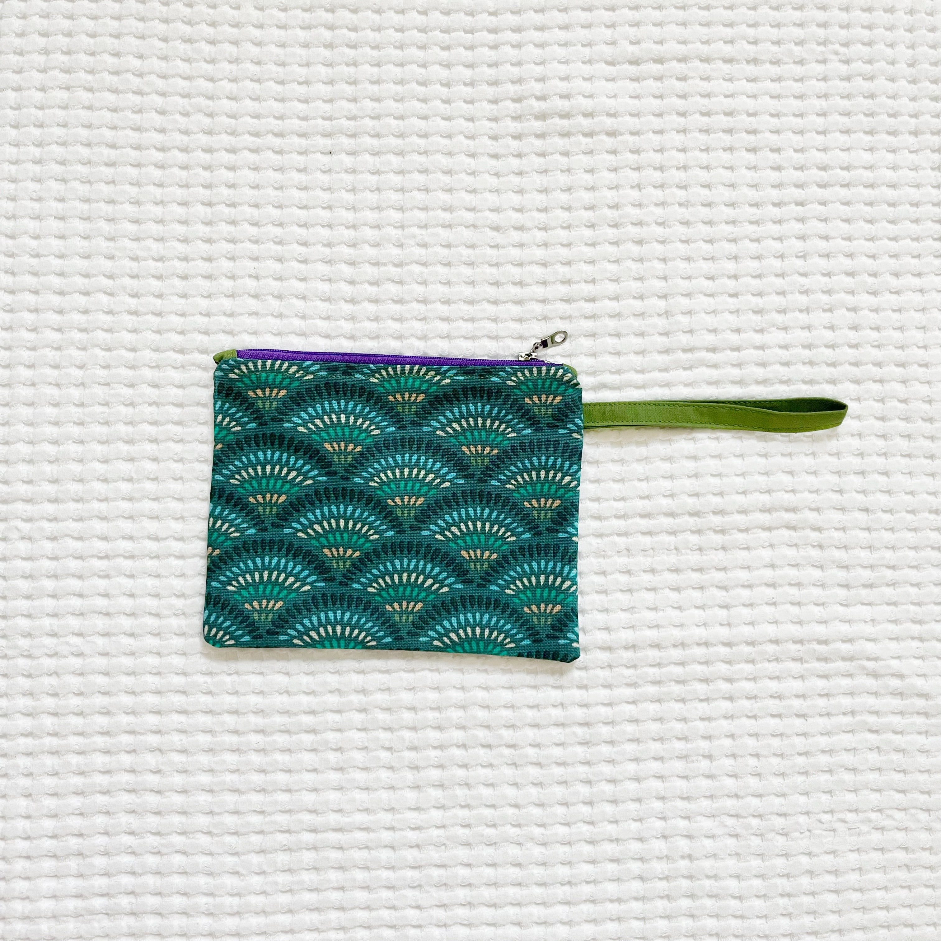 Eco Pouch - Mosaic Peacock