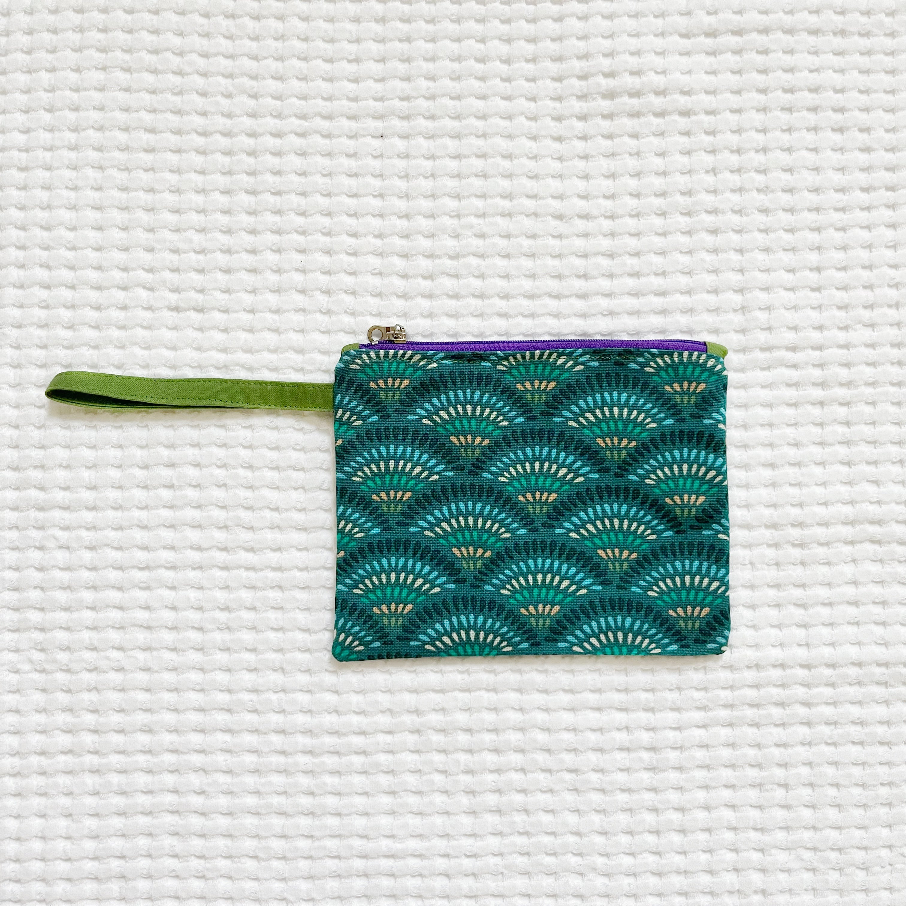 Eco Pouch - Mosaic Peacock