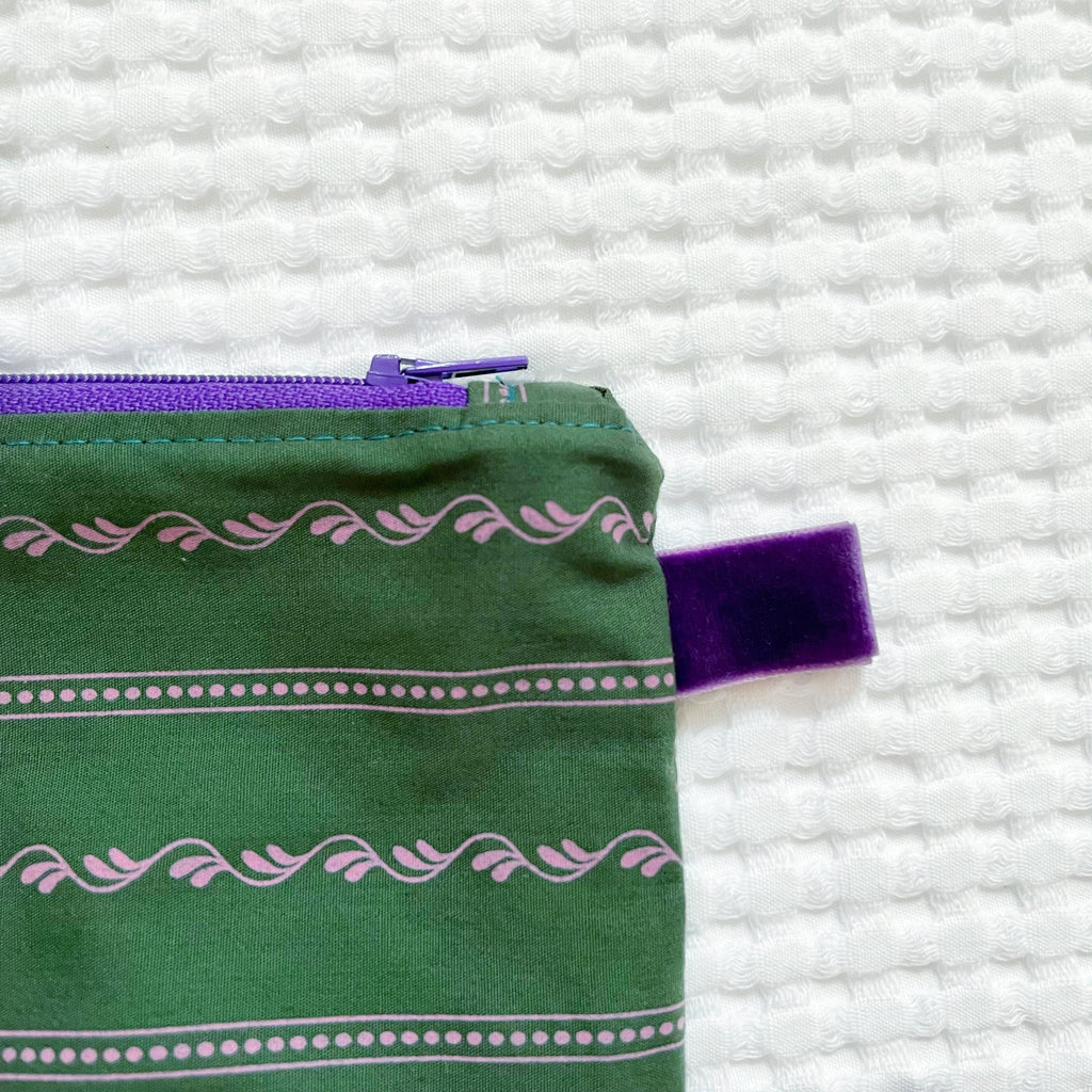 Eco Pouch - Emerald Plum