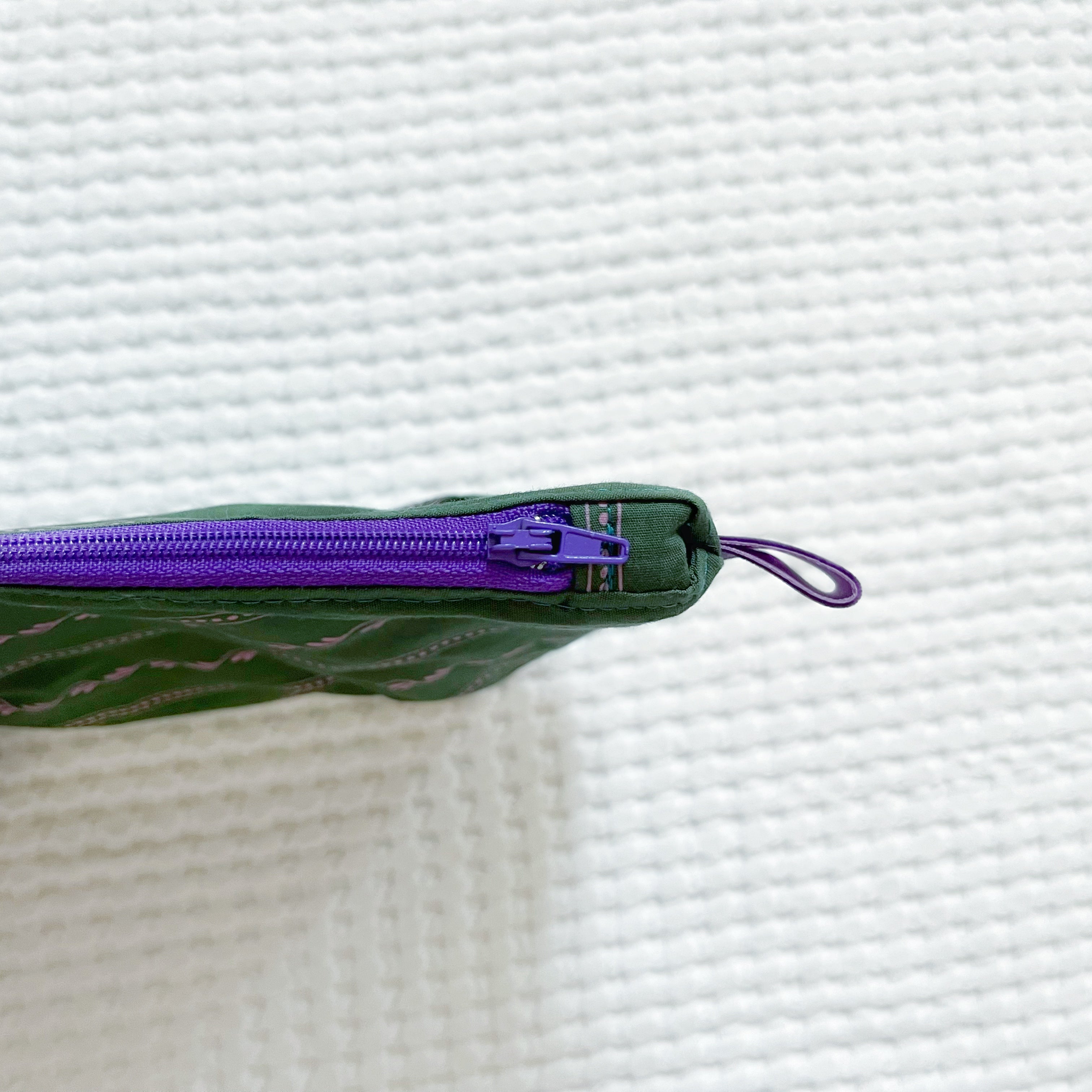 Eco Pouch - Emerald Plum