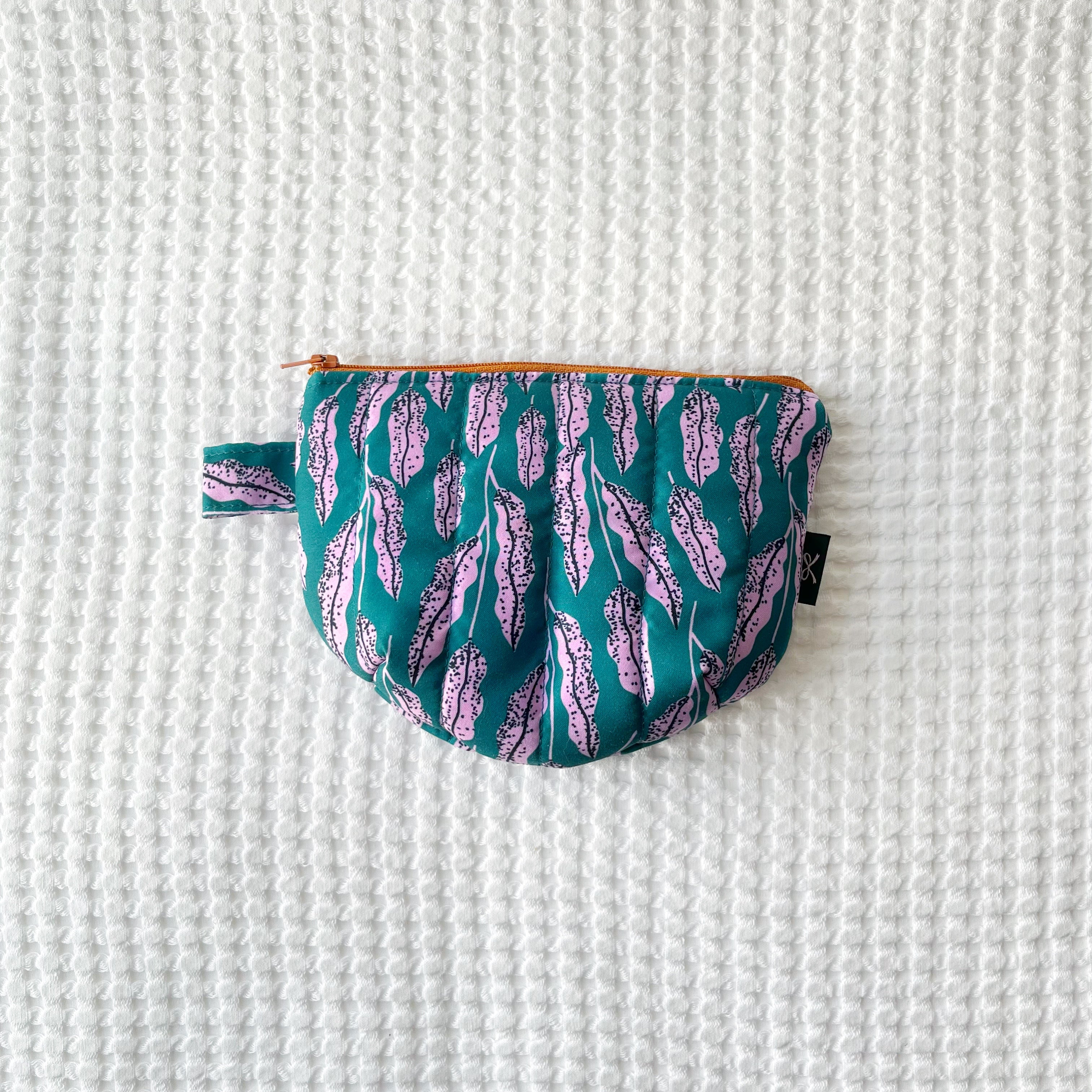 Eco Pouch - Green Foliage