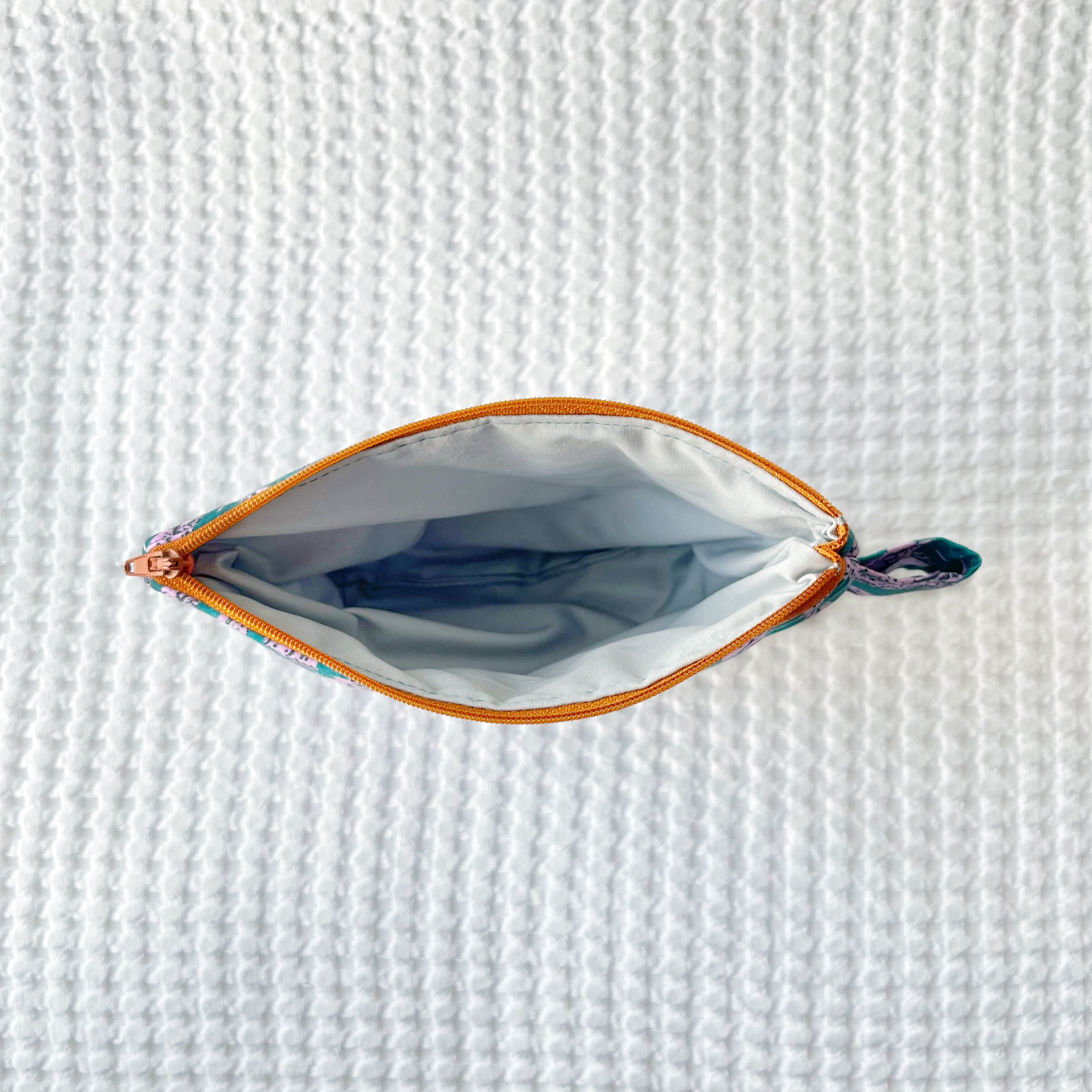 Eco Pouch - Green Foliage