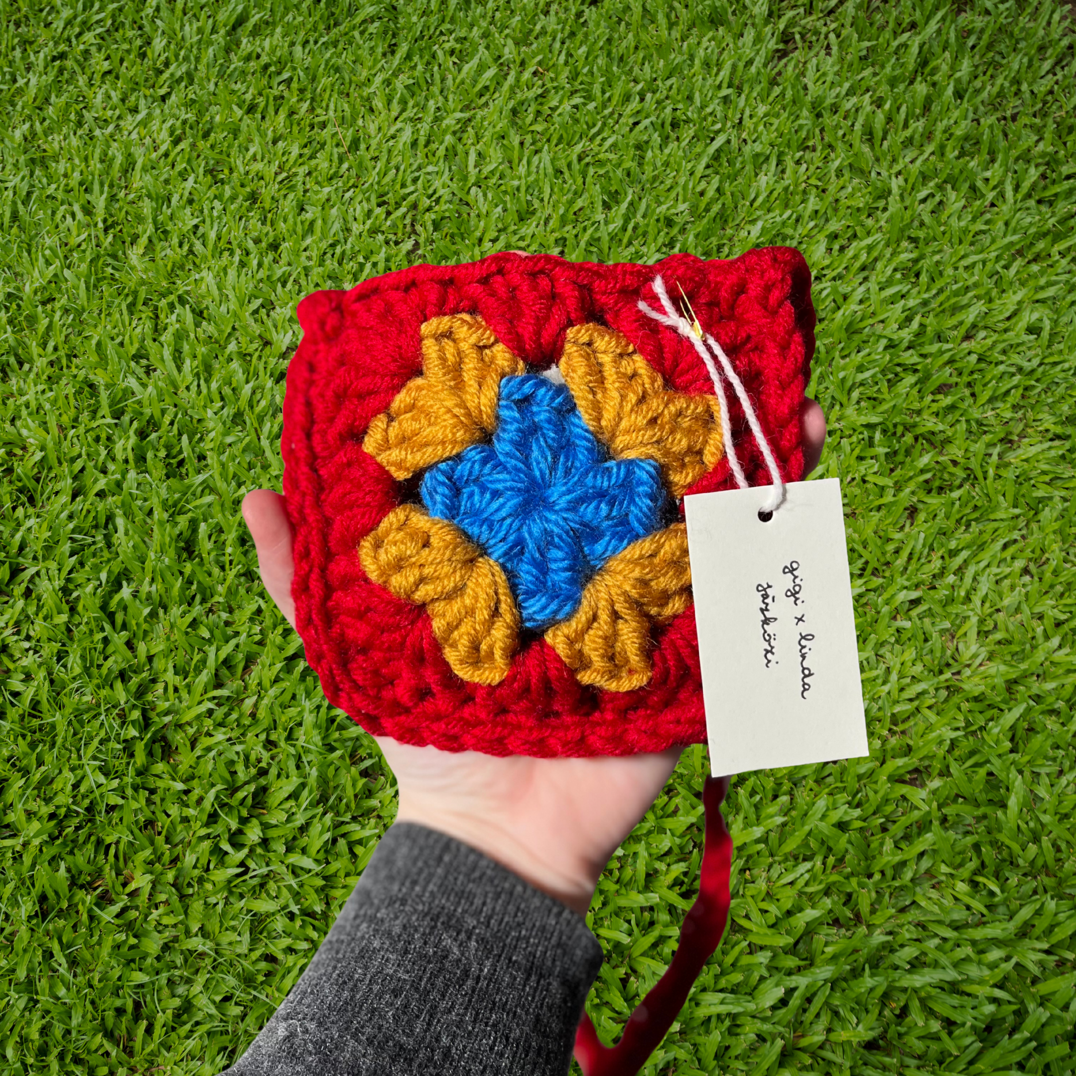 Mini Summer Bag - Red & Blue